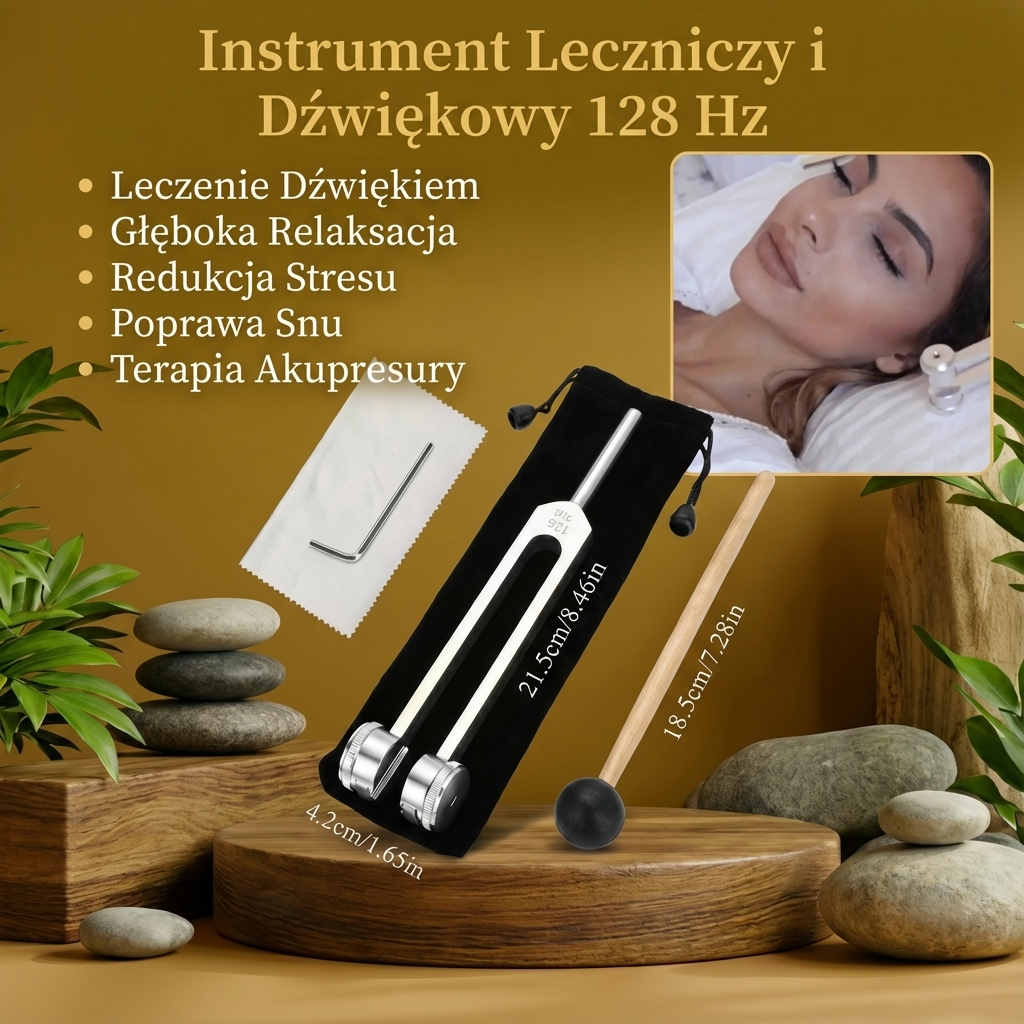 Instrument Leczniczy i Dźwiękowy 128 Hz