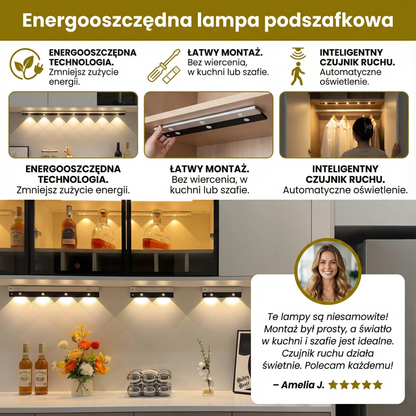 Energooszczędna lampa podszafkowa