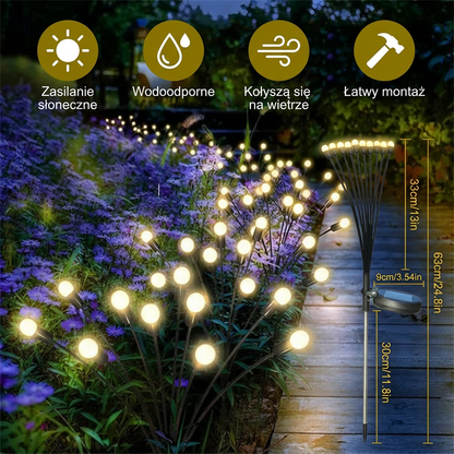 Solarny świetlik – lampki ogrodowe