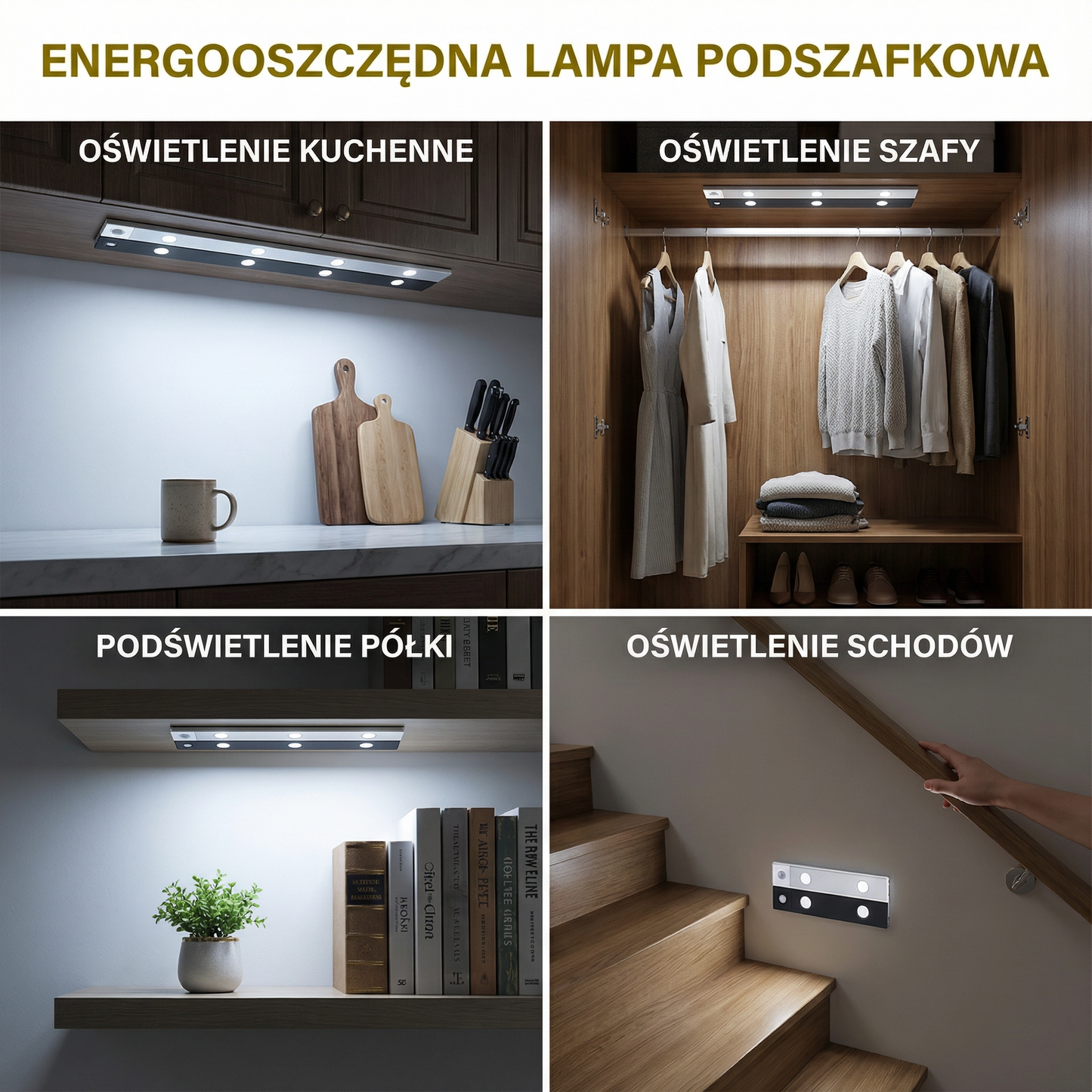 Energooszczędna lampa podszafkowa