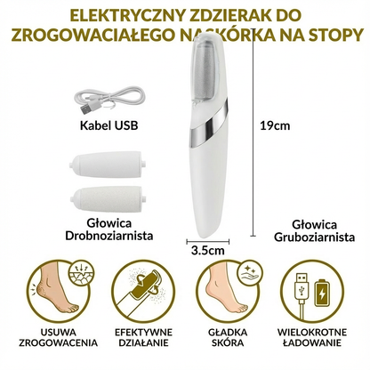 Elektryczny Zdzierak Do Zrogowaciałego Naskórka Na Stopy