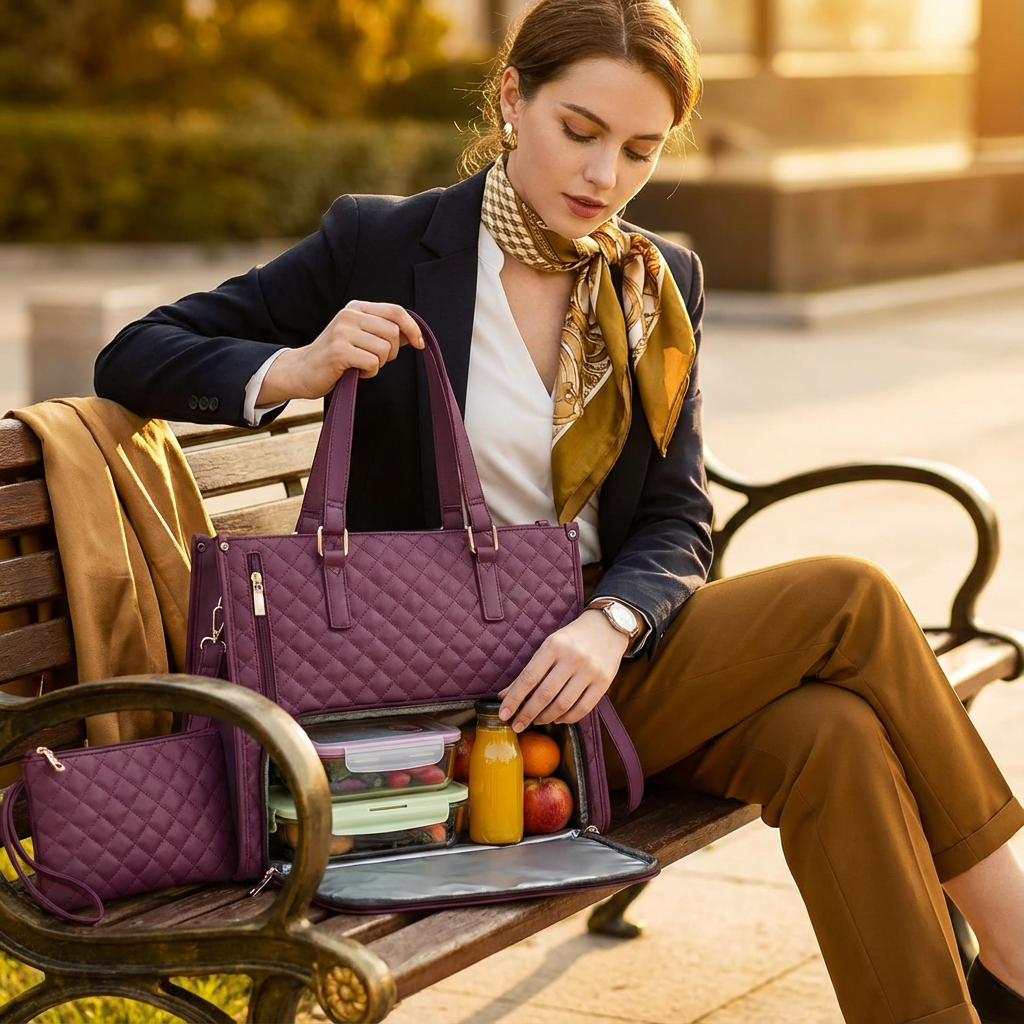 Torebka damska All-in-One z wbudowaną kieszenią chłodzącą