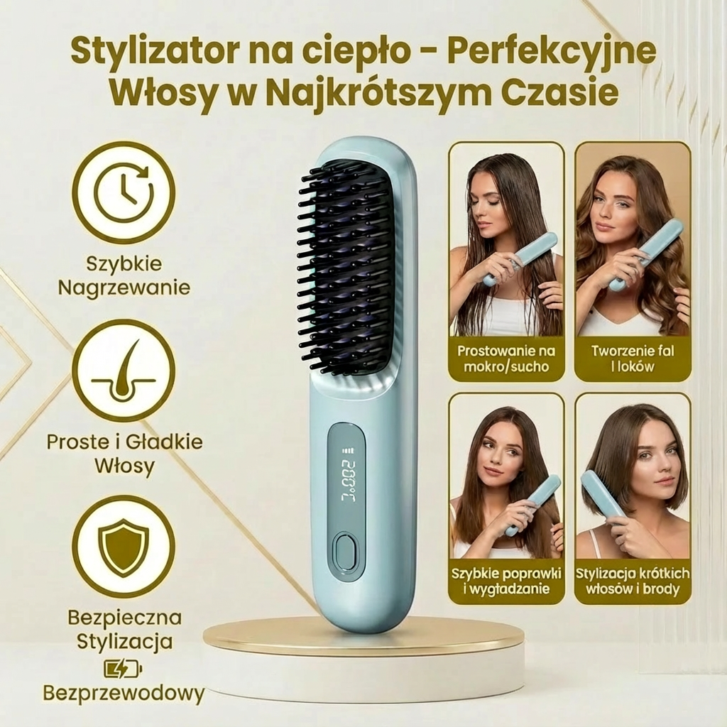 Stylizator na ciepło – Perfekcyjne Włosy w Najkrótszym Czasie