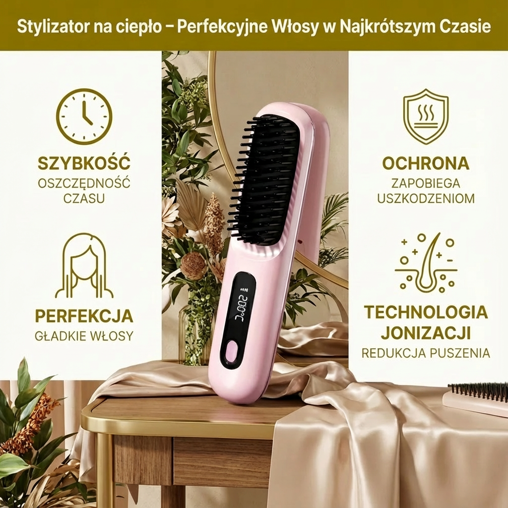 Stylizator na ciepło – Perfekcyjne Włosy w Najkrótszym Czasie