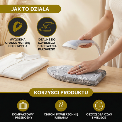 Rękawica do prasowania odporna na wysoką temperaturę – izolowana i chroniąca przed parą oraz ciepłem