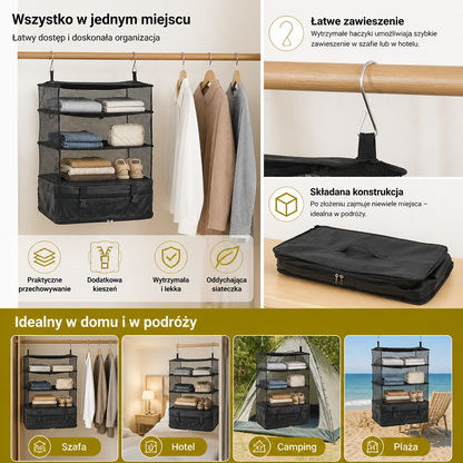 Przenośna Wisząca Torba-Organizer Do Walizki