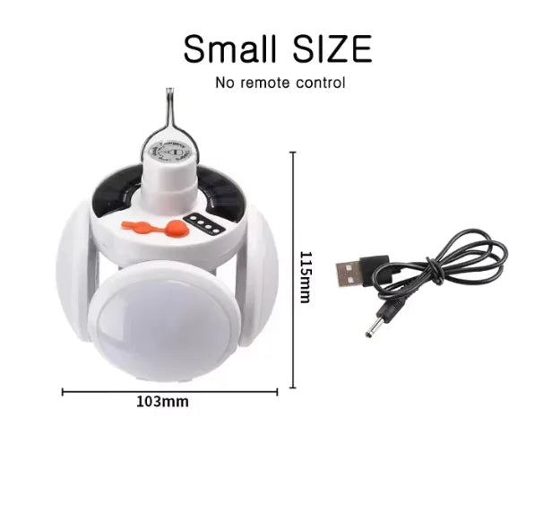 Praktyczna Lampa Solarna Outdoor i Campingowa