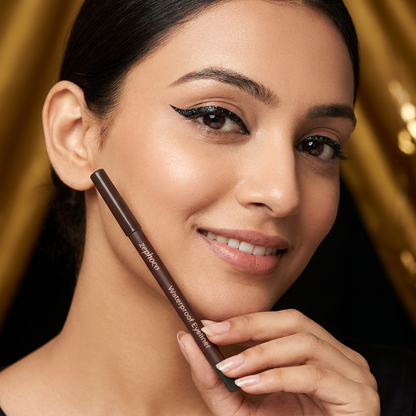 Wodoodporny eyeliner w żelu z brokatem – trwały, odporny na rozmazywanie kolor