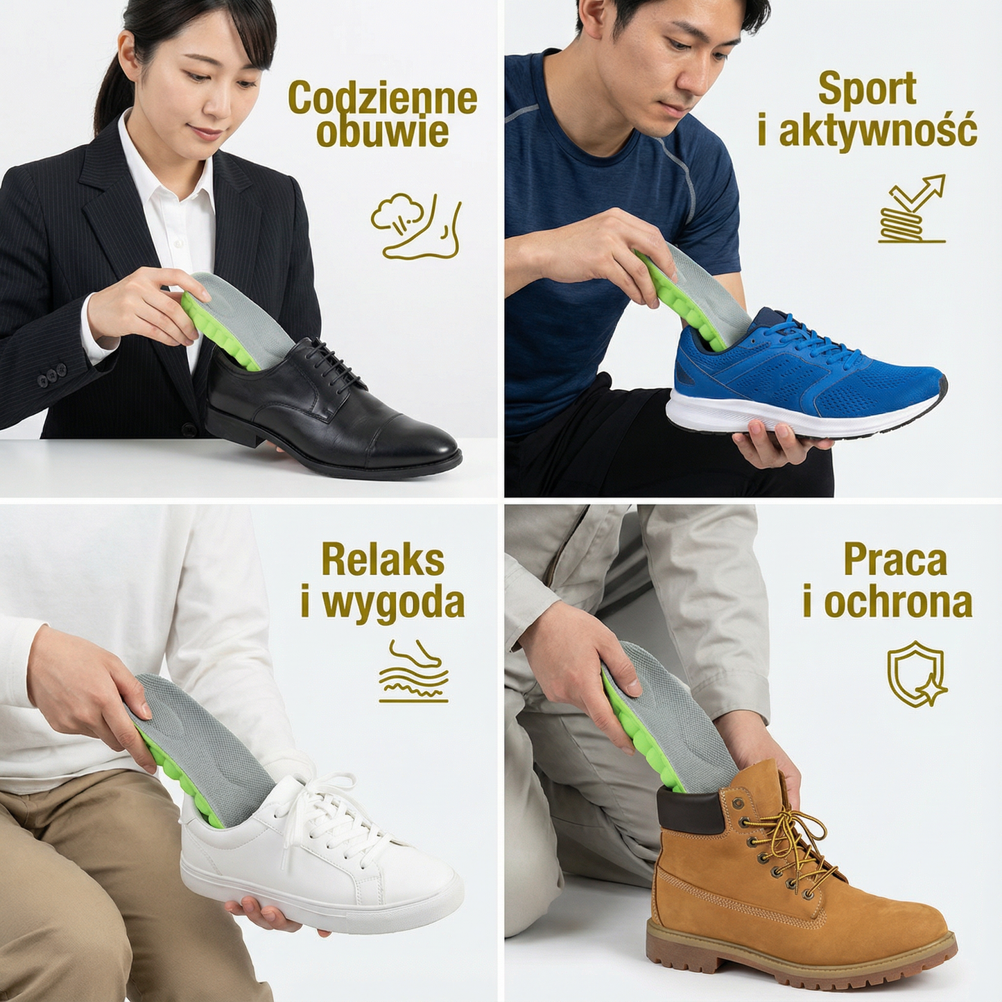 Rewolucyjna ortopedyczna wkładka do butów