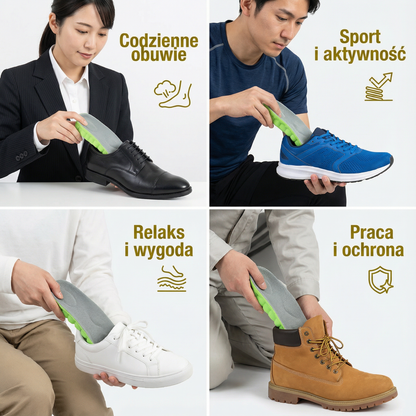 Rewolucyjna ortopedyczna wkładka do butów