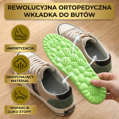 Rewolucyjna ortopedyczna wkładka do butów