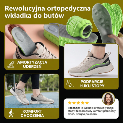 Rewolucyjna ortopedyczna wkładka do butów