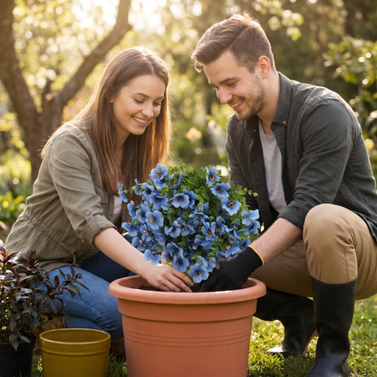 EverBloom – Niewiędnący bukiet sztucznych kwiatów polnych do donic zewnętrznych